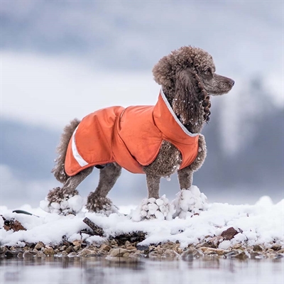 Pomppa Varm Vinterjacka Design Toppa Rust